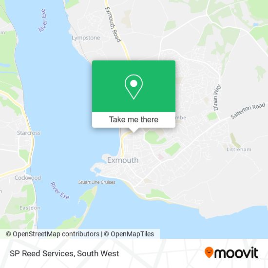 SP Reed Services map