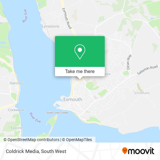 Coldrick Media map