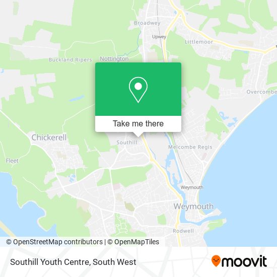 Southill Youth Centre map
