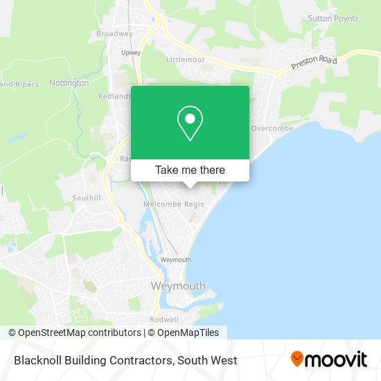 Blacknoll Building Contractors map
