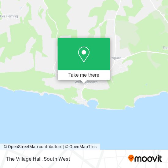 The Village Hall map