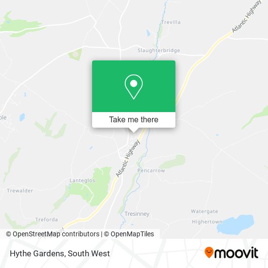 Hythe Gardens map
