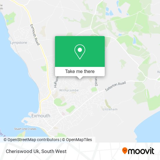 Cheriswood Uk map