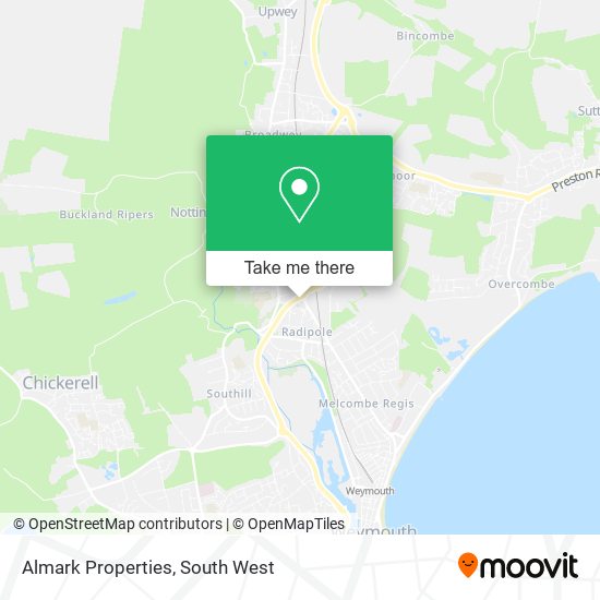 Almark Properties map