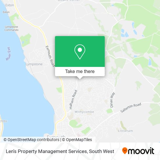 Len's Property Management Services map