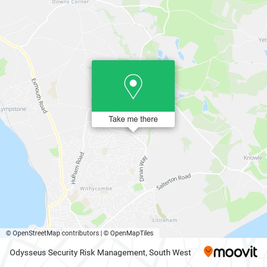 Odysseus Security Risk Management map