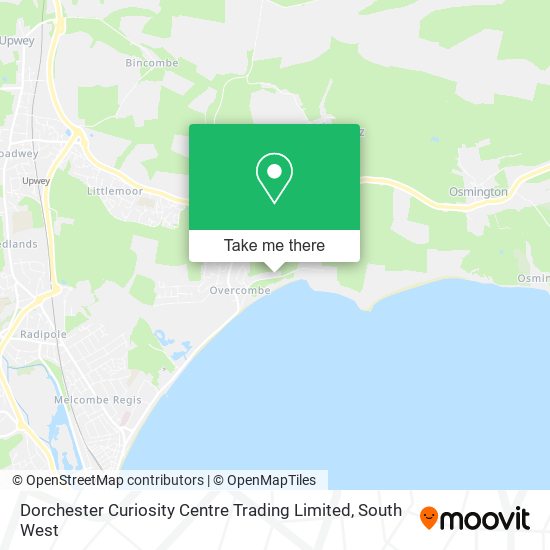 Dorchester Curiosity Centre Trading Limited map