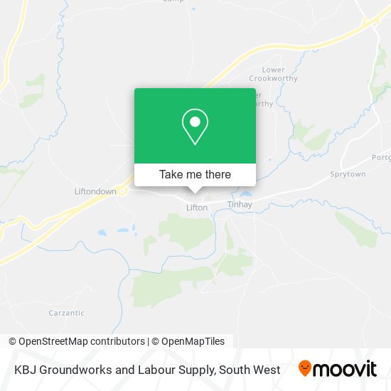 KBJ Groundworks and Labour Supply map