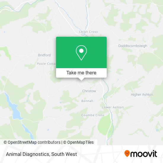 Animal Diagnostics map