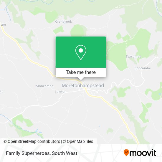 Family Superheroes map