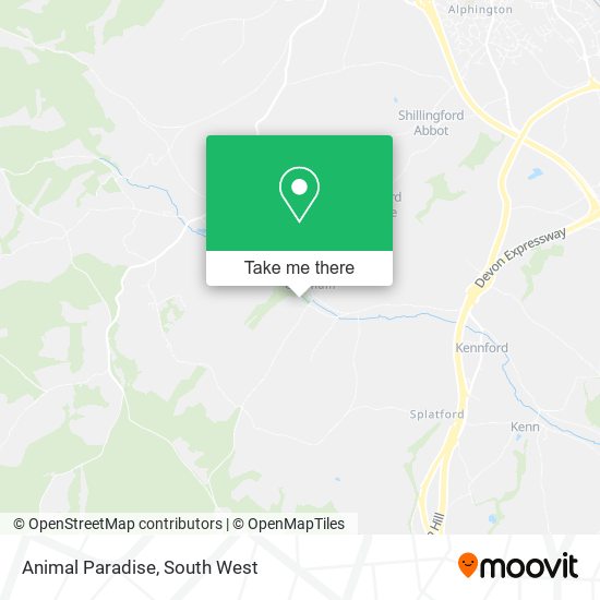 Animal Paradise map
