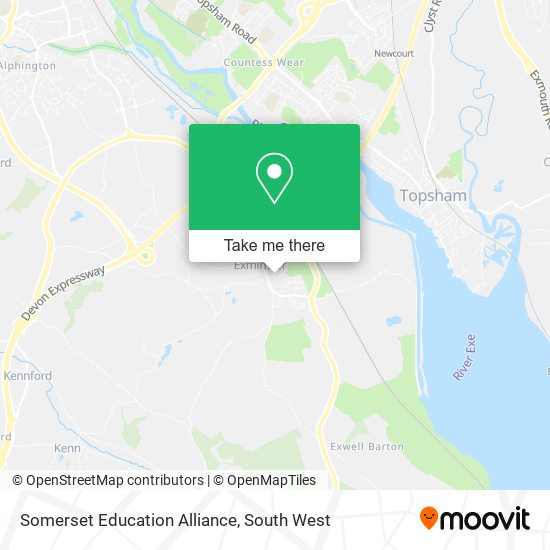 Somerset Education Alliance map