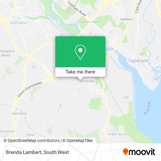 Brenda Lambert map