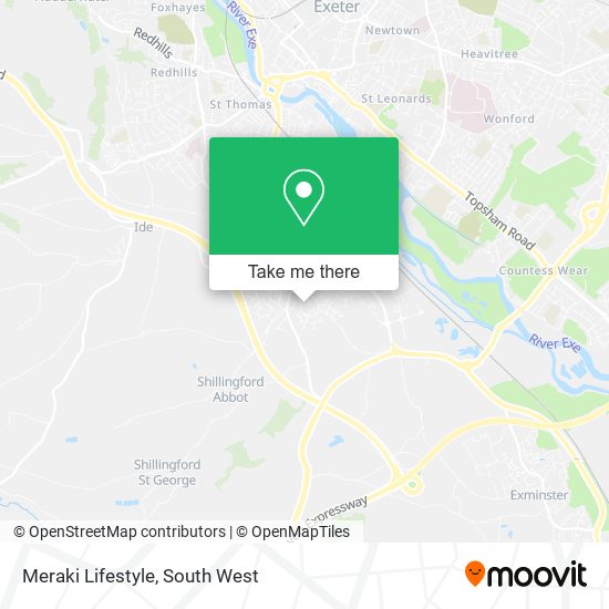 Meraki Lifestyle map