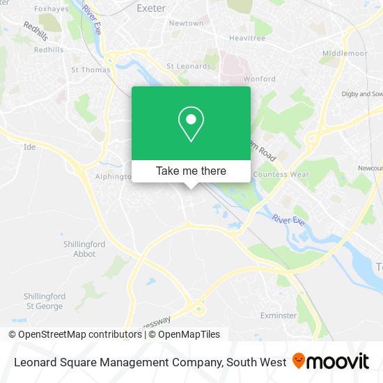 Leonard Square Management Company map