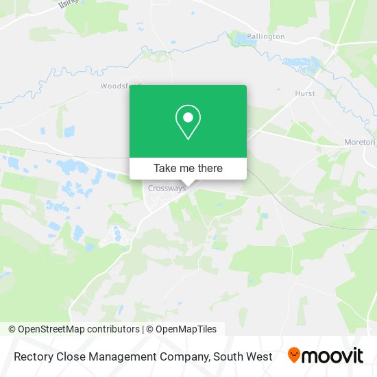 Rectory Close Management Company map