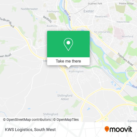 KWS Logistics map