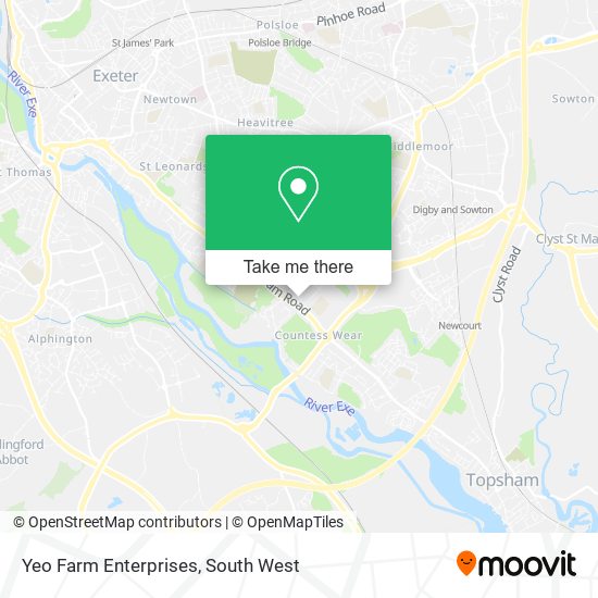 Yeo Farm Enterprises map
