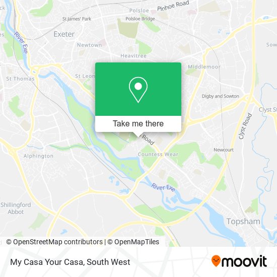 My Casa Your Casa map