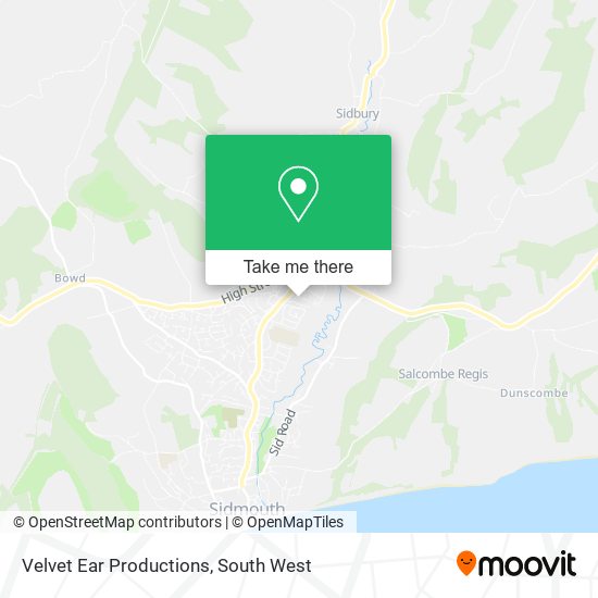 Velvet Ear Productions map