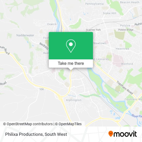 Philixa Productions map