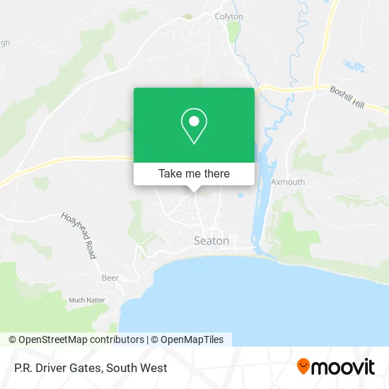 P.R. Driver Gates map