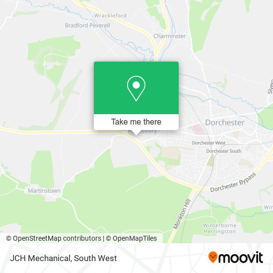 JCH Mechanical map