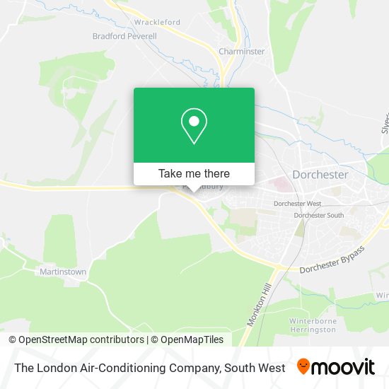 The London Air-Conditioning Company map