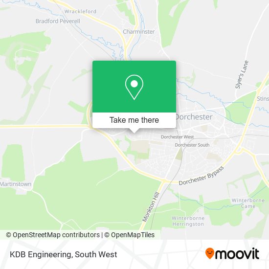 KDB Engineering map