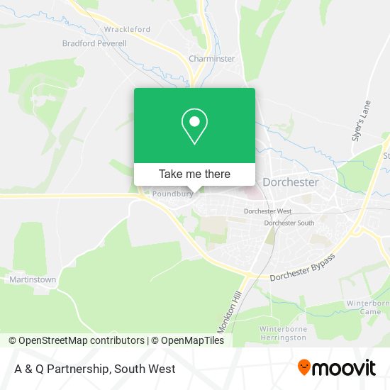 A & Q Partnership map