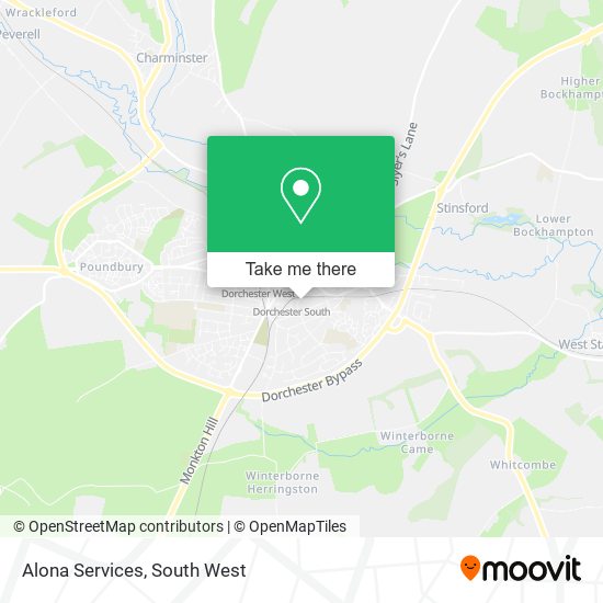 Alona Services map