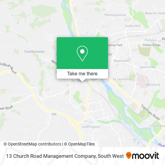 13 Church Road Management Company map