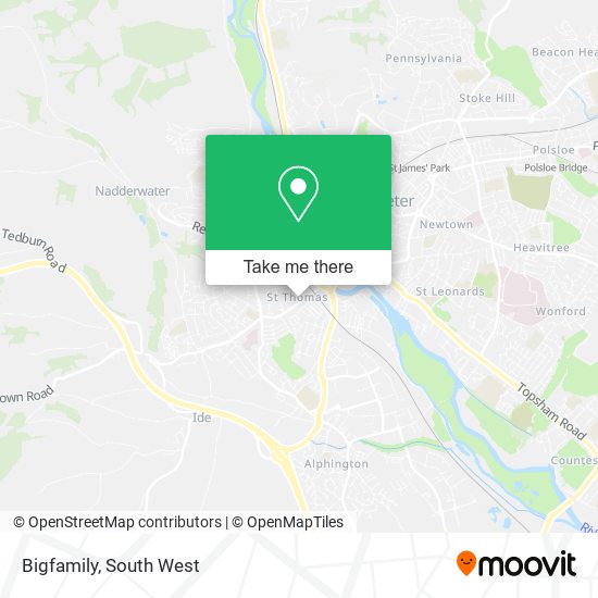 Bigfamily map