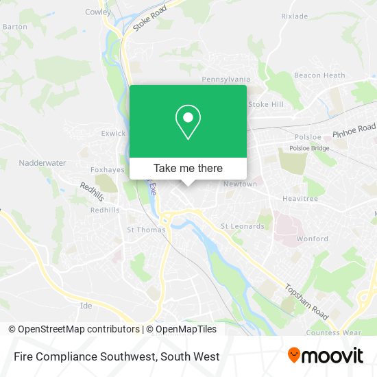 Fire Compliance Southwest map