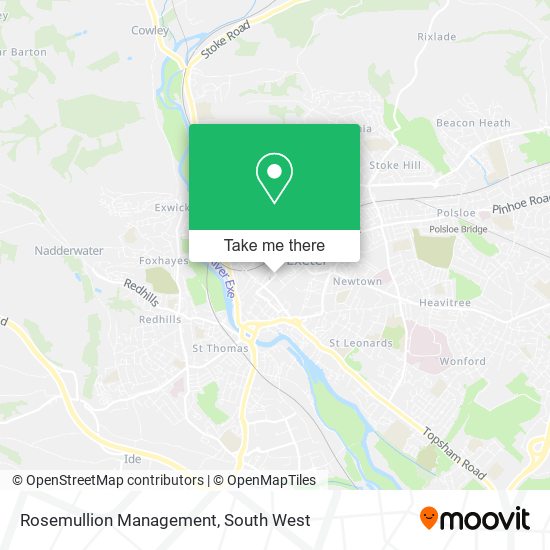 Rosemullion Management map