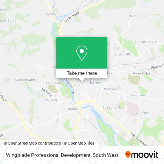 Wingblade Professional Development map