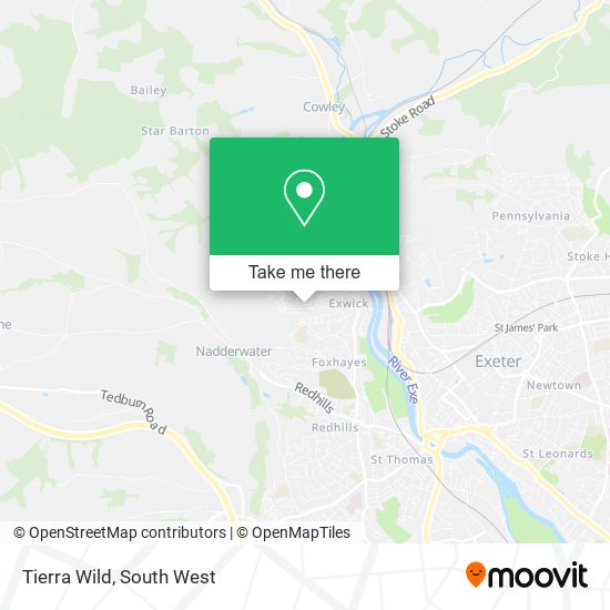 Tierra Wild map