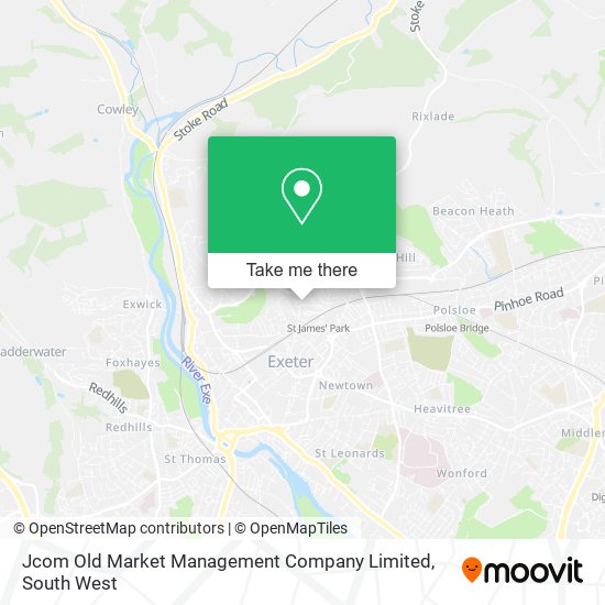 Jcom Old Market Management Company Limited map