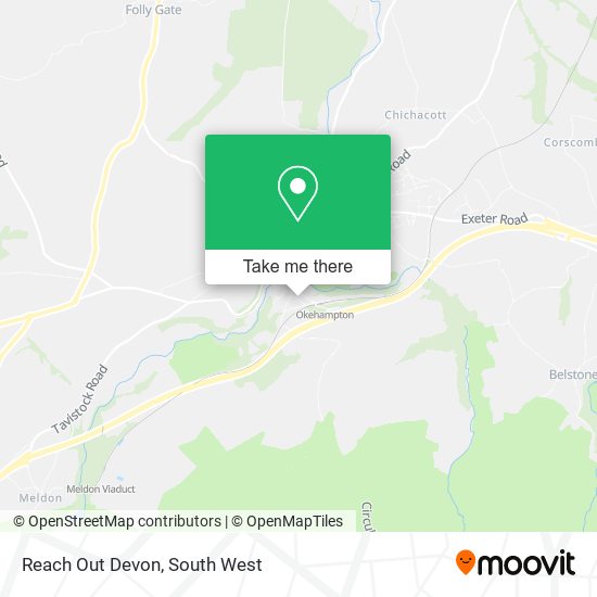 Reach Out Devon map