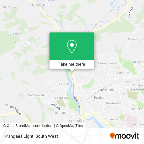 Pangaea Light map