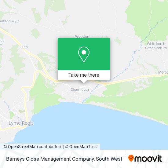 Barneys Close Management Company map