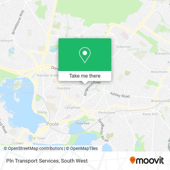 Pln Transport Services map