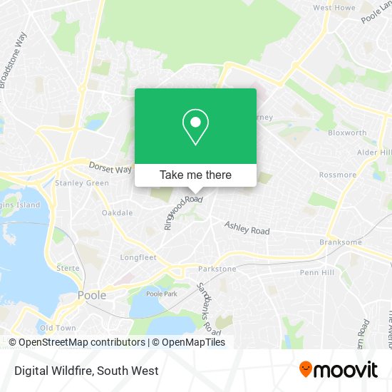 Digital Wildfire map