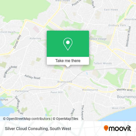 Silver Cloud Consulting map