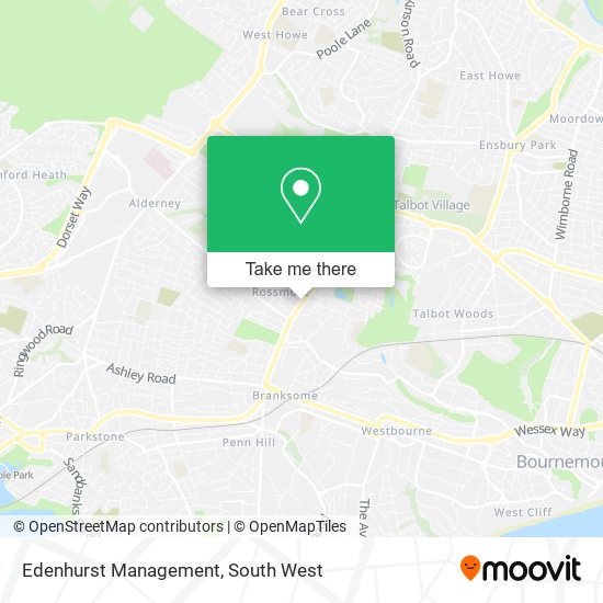 Edenhurst Management map