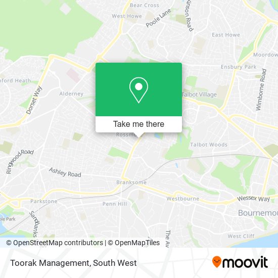 Toorak Management map