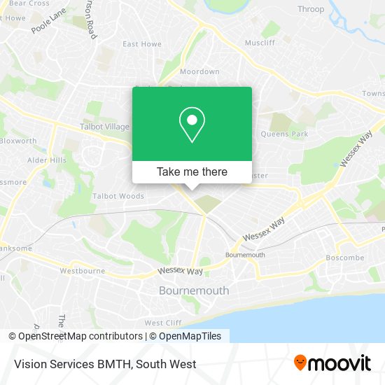 Vision Services BMTH map