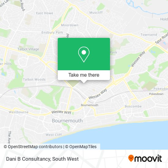 Dani B Consultancy map