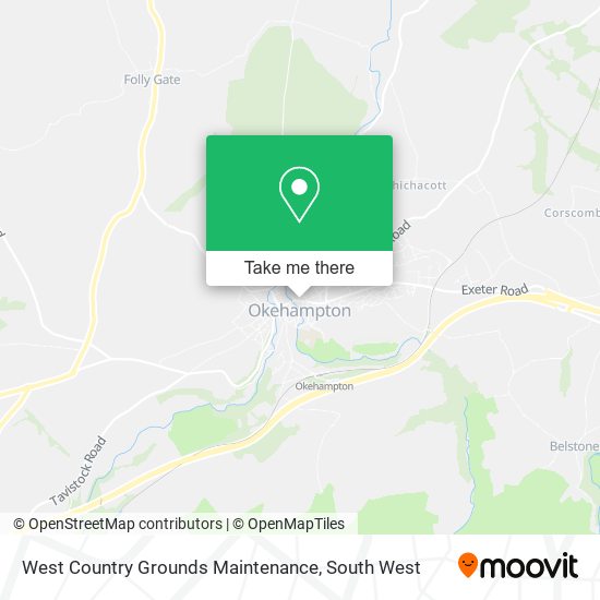 West Country Grounds Maintenance map