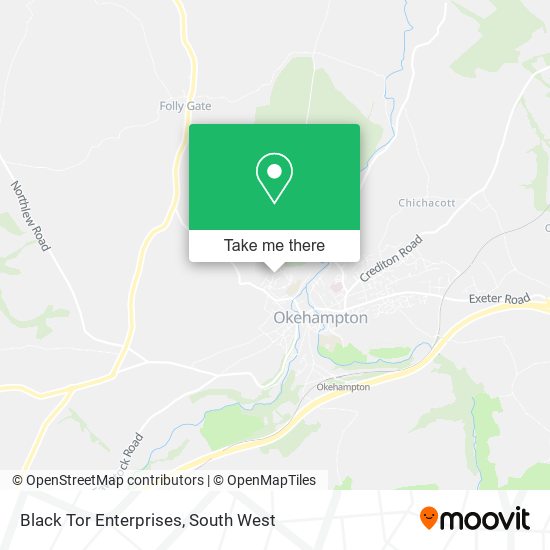 Black Tor Enterprises map
